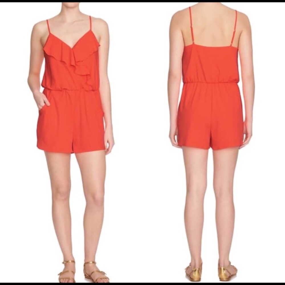 1. State Romper Size Large Coral NWT - Picture 3 of 7